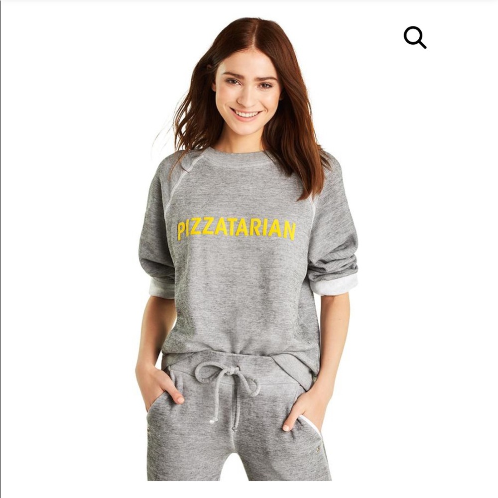 Wildfox pizzatarian sweatshirt